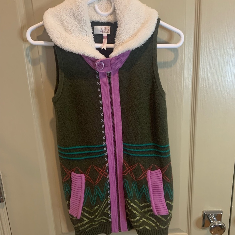 Matilda Jane 435 Full Zip Sweater Vest 12